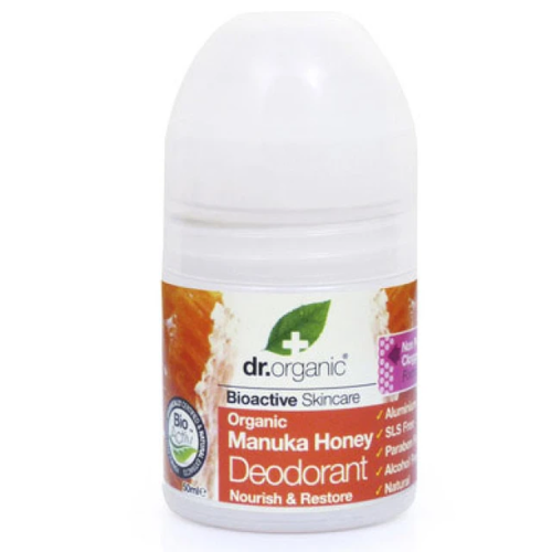 Dr.Organic Manuka Honey Φυσικό Αποσμητικό Roll-On 50ml