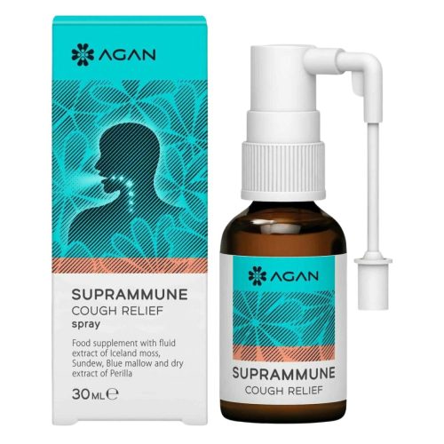 Agan Suprammune Cough Relief Spray για Ξηρό Βήχα 30ml