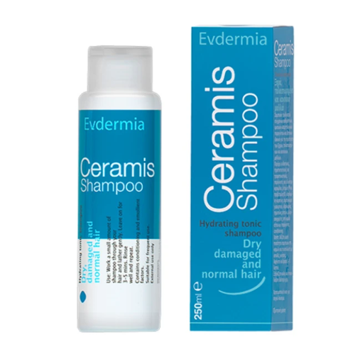 Evdermia Ceramis Shampoo Σαμπουάν για Ξηρά/Κανονικά Μαλλιά, 250ml