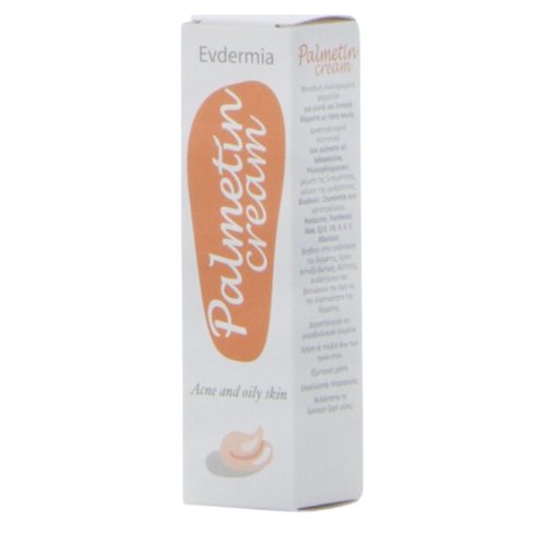 Evdermia Palmetin Cream για Λιπαρό και Ακνεϊκό Δέρμα 30ml