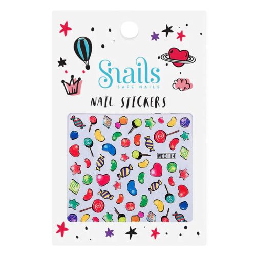Snails Nail Stickers Candy Blast Αυτοκόλλητα Νυχιών