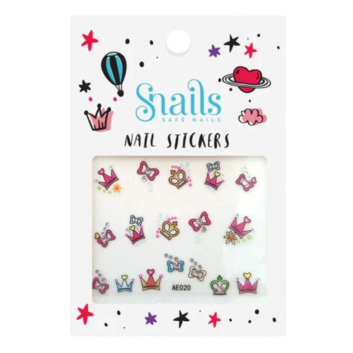 Snails Nail Stickers Perfect Princes Αυτοκόλλητα Νυχιών