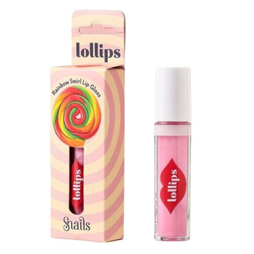 Snails Lollips Rainbow Swirl Παιδικό Lip Gloss 3ml