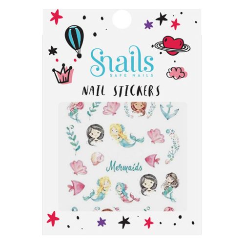 Snails Nail Stickers Mermaids Αυτοκόλλητα Νυχιών για Παιδιά