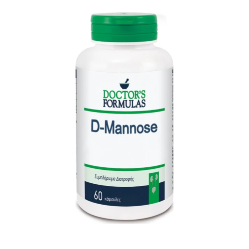 Doctor's Formulas D-Mannose Συμπλήρωμα για το Ουροποιητικό Σύστημα 60 κάψουλες