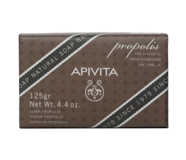 Apivita Natural Φυσικό Σαπούνι Πρόπολη, 125gr