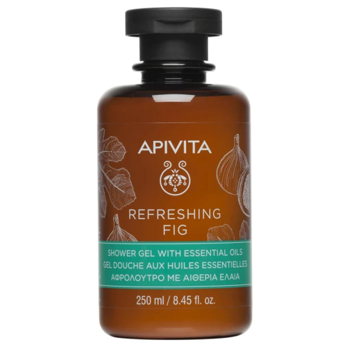 Apivita Refreshing Fig Αφρόλουτρο Σύκο & Αιθέρια Έλαια, 250ml