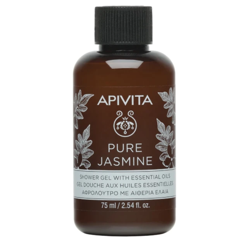 Apivita Pure Jasmine Gel Aφρόλουτρο, 75ml