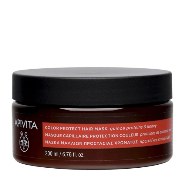 Apivita Color Protect Μάσκα Μαλλιών, 200ml