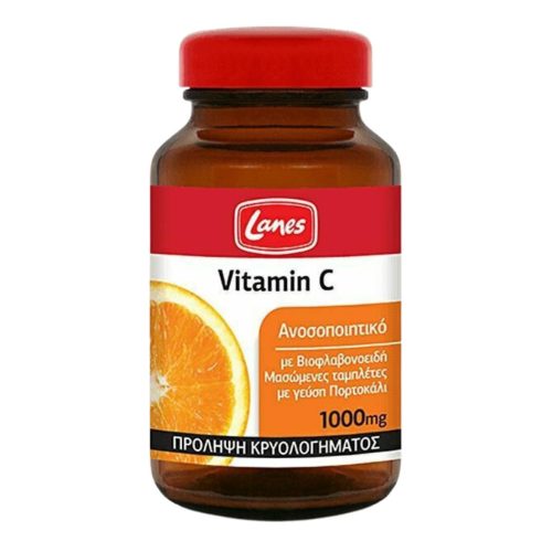 Lanes Vitamin C 1000mg Βιταμίνη για το Ανοσοποιητικό 30 ταμπλέτες