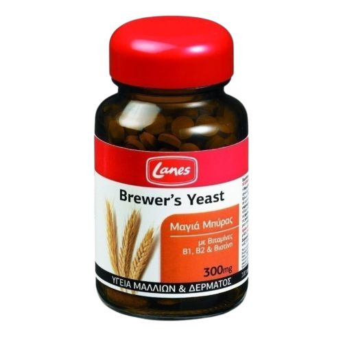 Lanes Brewers Yeast 300mg 200 ταμπλέτες