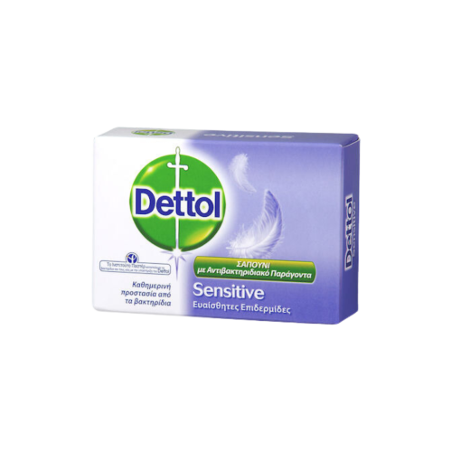 Dettol Sensitive Αντιβακτηριδιακό Σαπούνι για Ευαίσθητο Δέρμα 100g