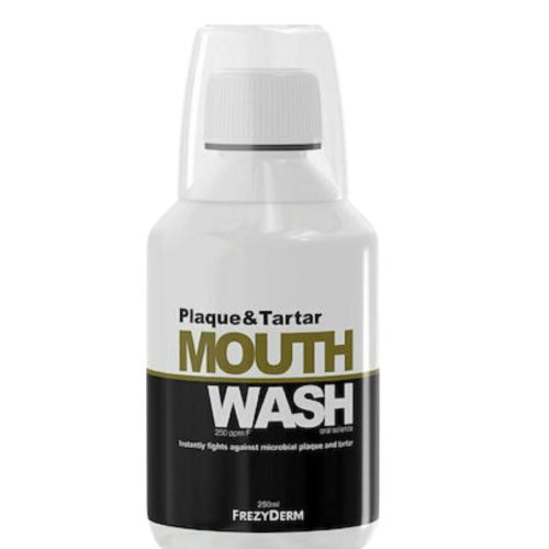 Frezyderm Plaque & Tartar Mouthwash Στοματικό Διάλυμα κατά της Πλάκας 250ml