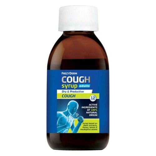 Frezyderm Cough Syrup Adults Σιρόπι για Ξηρό και Παραγωγικό Βήχα 182g