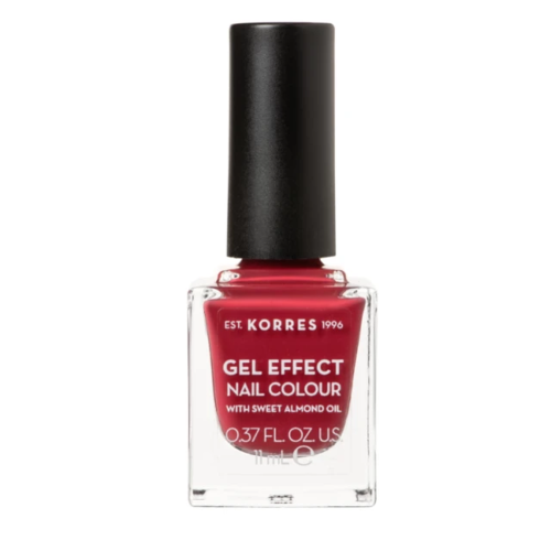 Korres Gel Effect Nail Colour No52 Eternity Red Rose, 11ml