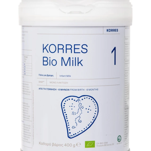 Korres Bio Milk 1 Βιολογικό Αγελαδινό Γάλα, 400gr