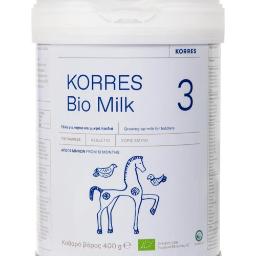 Korres Bio Milk 3 Βιολογικό Αγελαδινό Γάλα, 400gr