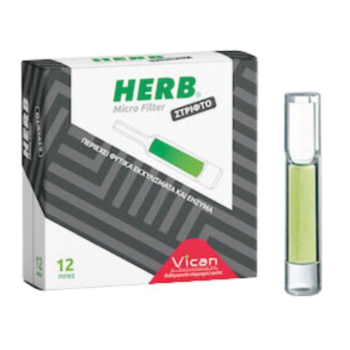 Vican Πίπες Τσιγάρων Micro Filter Στριφτό 5.7mm 12τμχ