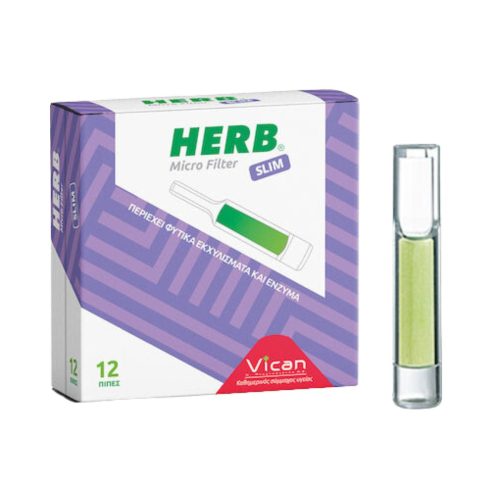 Herb Micro Filter Slim Φίλτρο για Slim Τσιγάρα 12 τεμάχια