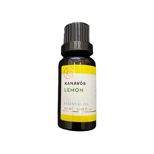 Kanavos Lemon Essential Oil Αιθέριο Έλαιο Λεμόνι 20ml