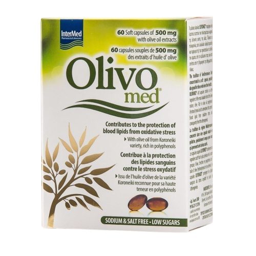 Intermed Olivomed Συμπλήρωμα Διατροφής για την Προστασία των Λιπιδίων του Αίματος απο το Οξειδωτικό Στρες 60caps