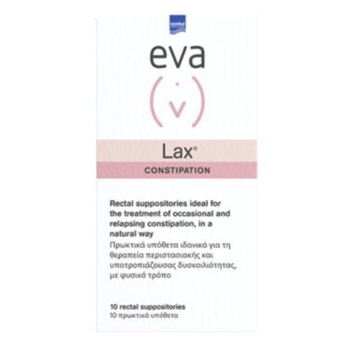 Intermed Eva Lax Constipation Υπόθετα 10τμχ