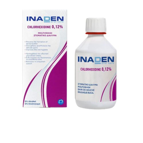 Inaden Chlorhexidine 0.12% Mouthwash Στοματικό Διάλυμα Χλωρεξιδίνης 250ml