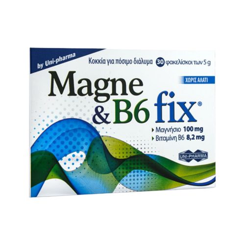 Uni-Pharma Magne & B6 Fix 30 φακελίσκοι