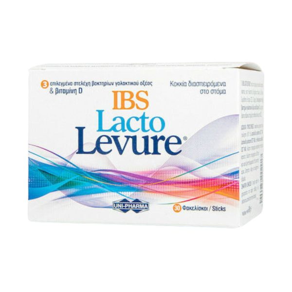 Uni-Pharma Lacto Levure IBS Προβιοτικά 30 φακελίσκοι