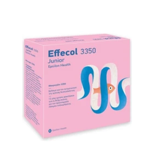Epsilon Health Effecol 3350 Junior για Δυσκοιλιότητα σε Παιδιά 2 Ετών+ 12 φακελίσκοι