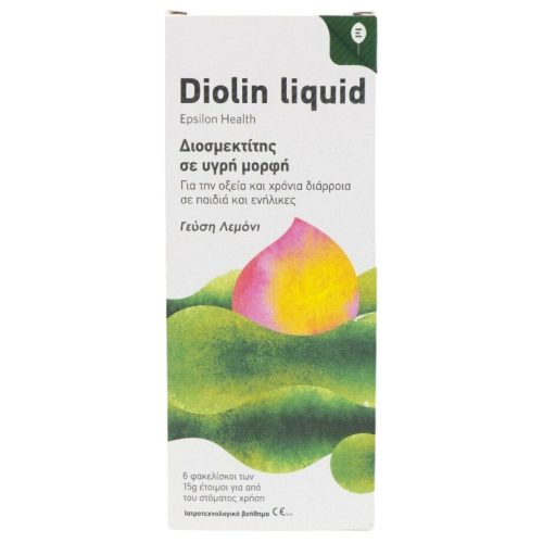 Epsilon Health Diolin Liquid για Διάρροια 6 Φακελίσκοι x 15g