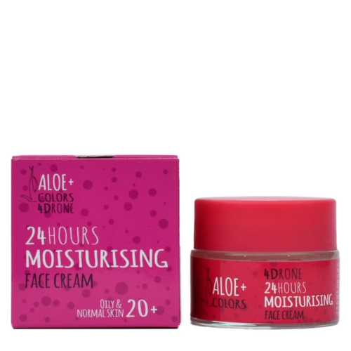 Aloe+ Colors 24 Hours Moisturising Face Cream, 50ml