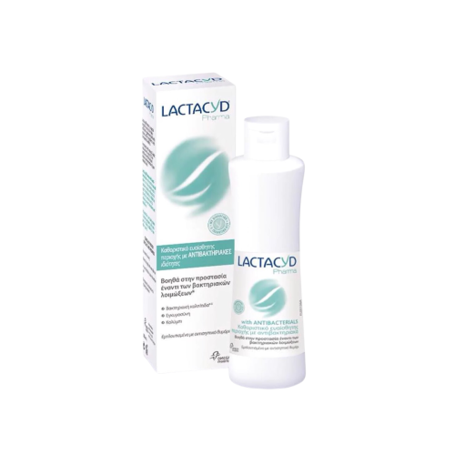 Lactacyd Pharma Αντιβακτηριακό Υγρό Καθαρισμού Ευαίσθητης Περιοχής 250ml