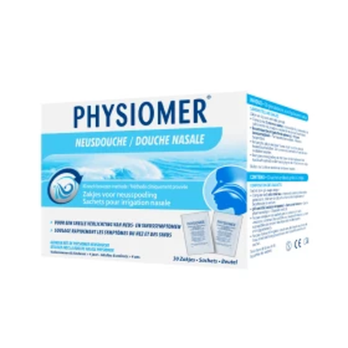 Physiomer Nasal Wash Φακελίσκοι Ρινικής Πλύσης, 30 Τεμάχια
