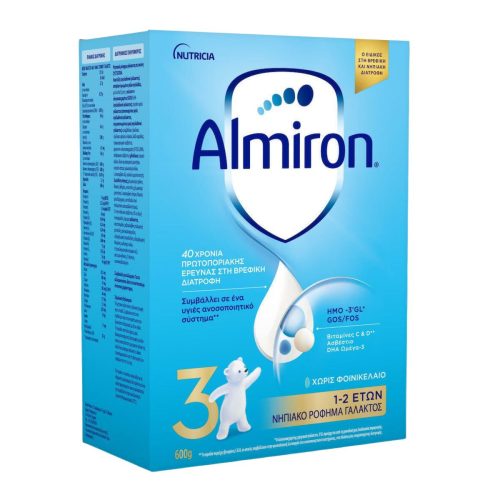 Nutricia Almiron 3 Νηπιακό Ρόφημα Γάλακτος 1-2 Ετών 600g