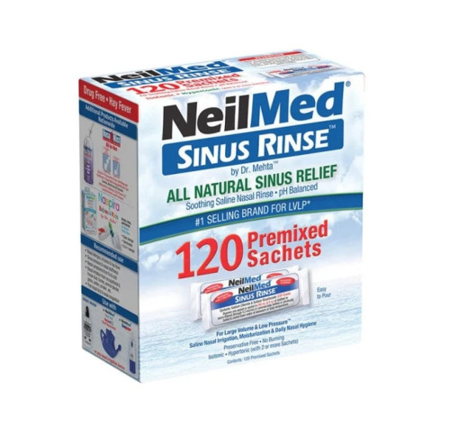 NeilMed Sinus Rinse Ισοτονικό Διάλυμα Ρινικών Πλύσεων για Ενήλικες, 120 Φακελάκια