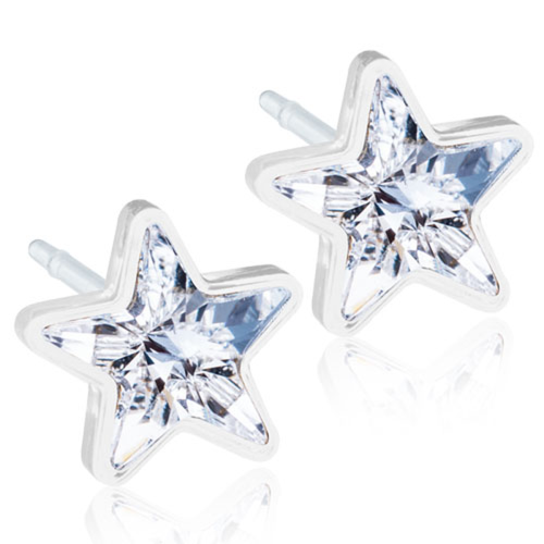 Blomdahl Star Crystal Πλαστικά Σκουλαρίκια