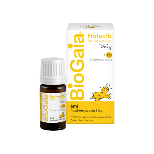 Cube BioGaia Protectis Baby & D3 Drops Προβιοτικά για Βρέφη 5ml