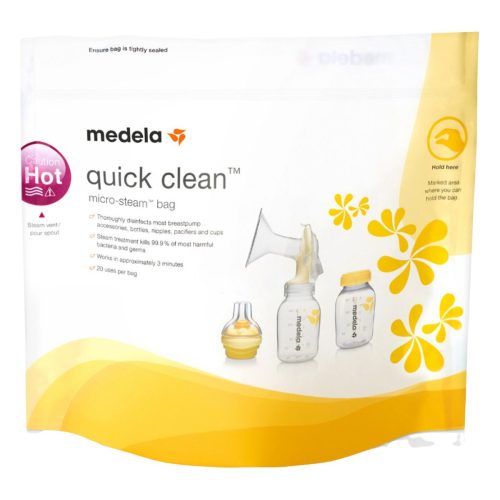 Medela Quick Clean Σακουλάκια Αποστείρωσης Μικροκυμάτων 5τμχ