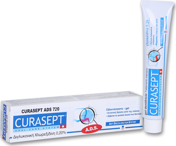 Curasept Ads 720 Οδοντόκρεμα 0,20% CHX, 75ml