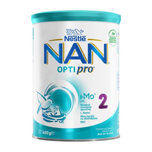 Nestle Nan Optipro 2 Γάλα σε Σκόνη 6m+ 400g