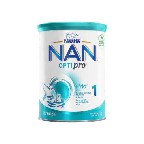 Nestle Optipro 1 Γάλα σε Σκόνη Nan 0m+ 800gr