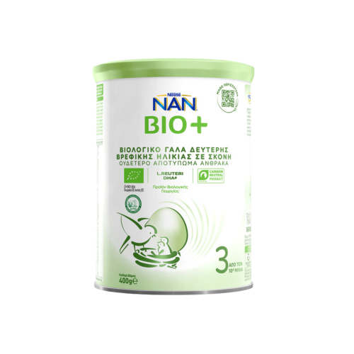 Nestle Nan Bio+ 3 Γάλα σε Σκόνη 10m+ 400g