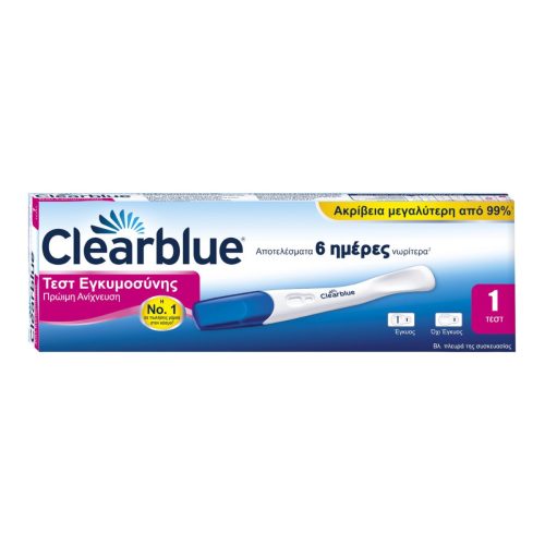 Clearblue Early Τεστ Εγκυμοσύνης Πρόωρης Ανίχνευσης 1τμχ