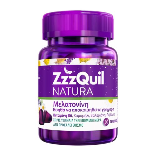 ZzzQuil Natura Συμπλήρωμα Διατροφής με Μελατονίνη Forest Fruits 30 ζελεδάκια