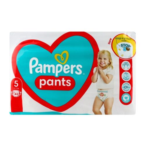 Pampers Pants Βρεφικές Πάνες Βρακάκι No5 (12-17kg) 42τμχ