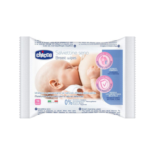 Chicco Breast Wipes 16τμχ | Μαντηλάκια Στήθους