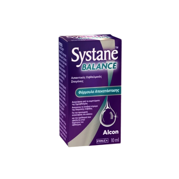 Alcon Systane Balance Οφθαλμικές Σταγόνες για Ξηροφθαλμία 10ml