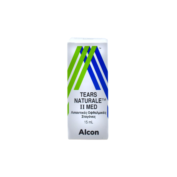 Alcon Tears Naturale II Med Λιπαντικές Οφθαλμικές Σταγόνες 15ml