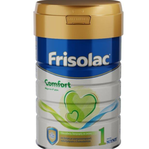 ΝΟΥΝΟΥ Γάλα σε Σκόνη Frisolac Comfort 1 0m+ 400gr